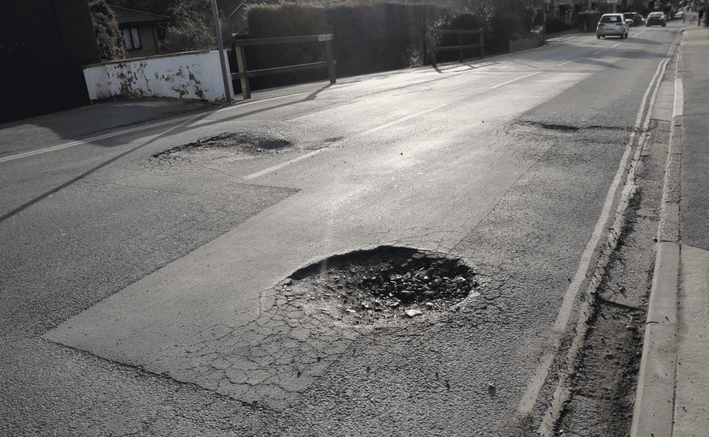 pothole